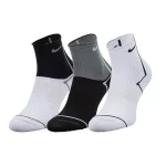 Шкарпетки Nike W NK EVERYDAY PLUS LTWT ANKLE чорний, білий, сірий Жін 34-38