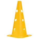 Фішка конус з отворами 38 см C-4604, жовтий