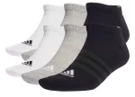 Шкарпетки Adidas C SPW LOW 6P білий, сірий, чорний Уні L (43-45)