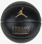 М'яч баскетбольний NIKE JORDAN LEGACY 2.0 8P DEFLATED BLACK/BLACK/BLACK/METALLIC GOLD size 7