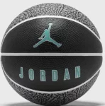 М'яч баскетбольний Nike JORDAN PLAYGROUND 2.0 8P DEFLATED BLACK/WHITE/WHITE/CLEAR JADE size 5 (J.100.8255.016.05)