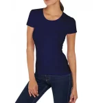 Футболка Kappa T-shirt Mezza Manica Girocollo темно-синій Жін S