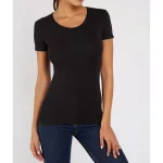 Футболка Kappa T-shirt Mezza Manica Girocollo чорний Жін S