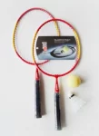 Набір міні для бадмінтону FLASH Set MB-125 (2ракетки+2волана+ 2 м'яча+чохол прозорий) (MB-125)