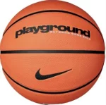 М'яч баскетбольний Nike EVERYDAY PLAYGROUND 8P DEFLATED AMBER/BLACK/BLACK size 7