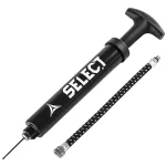 Насос ручний для накачування м'ячів SELECT Ball pump and tube (010) чорний, 15 см