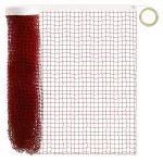 Сітка для бадмінтону LONGFA C-188 6,1x0,76м червоний-білий