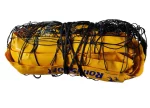 Сітка волейбольна Romi Sport "Basic 2,7 мм.(PE)" Sia000096 black/yellow, 9,5 м.