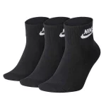 Шкарпетки Nike U NK NSW EVRY ESSENTIAL ANKLE 3PR чорний Уні 34-38