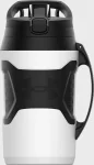 Пляшка Under Armour Playmaker Jug 64oz чорний, білий 1900 мл (UA70020-WH)