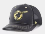 Кепка-тракер 47 Brand MLB SAN DIEGO PADRES XRAY чорний, жовтий Уні OSFA