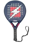Ракетка для падел тенісу Zeus Racchetta logo bl/re withour cover (Z01936)