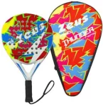 Ракетка для падел тенісу Zeus Racchetta Thunder beginners ne/bi with cover (Z01937)