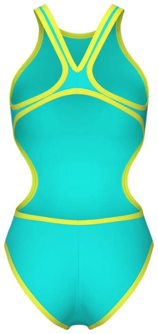 Купальник закритий для жінок Arena ONE BIGLOGO ONE PIECE блакитний Жін 36