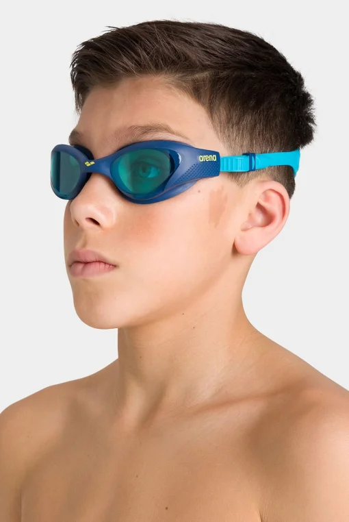 Окуляри для плавання Arena THE ONE JR синій, бірюзовий Діт OFSM