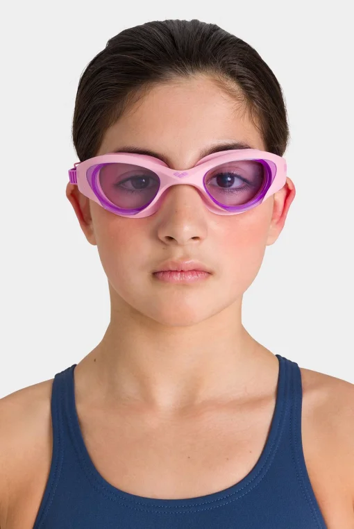 Окуляри для плавання Arena THE ONE JR рожевий, фіолетовий Діт OFSM