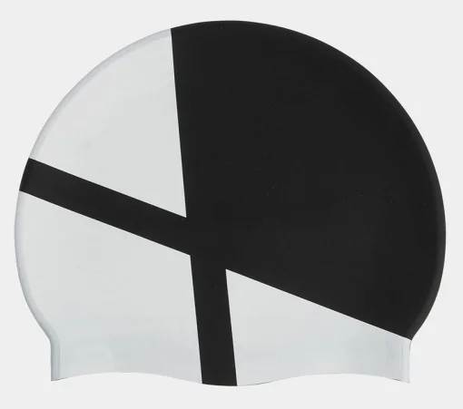 Шапка для плавання Arena ICONS TEAM STRIPE CAP білий, чорний Уні OFSM (001463-125)
