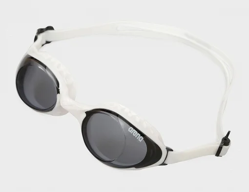Окуляри для плавання Arena AIRSOFT прозоро-сірий, білий Уні OSFM