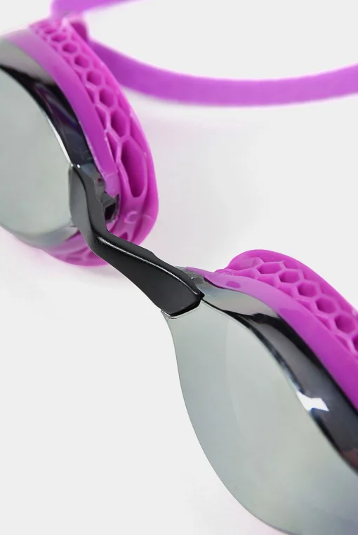 Окуляри для плавання Arena AIR-SPEED MIRROR бузковий, чорний Уні OFSM