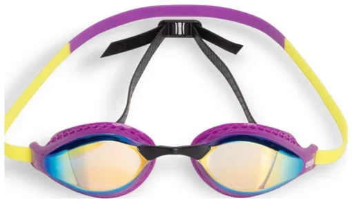 Окуляри для плавання Arena AIR-SPEED MIRROR фіолетовий, жовтий Уні OSFM