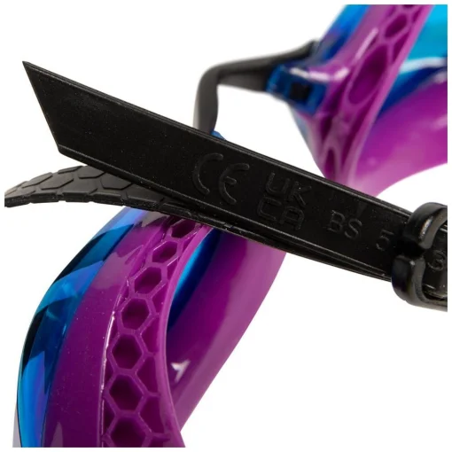 Окуляри для плавання Arena AIR-SPEED MIRROR фіолетовий, жовтий Уні OSFM