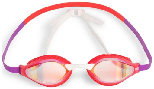 Окуляри для плавання Arena AIR-SPEED MIRROR червоний, фіолетовий Уні OSFM