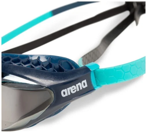 Окуляри для плавання Arena AIR-SPEED MIRROR блакитний, синій Уні OSFM