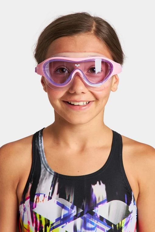 Окуляри для плавання Arena THE ONE MASK JR рожевий, фіолетовий Діт OFSM