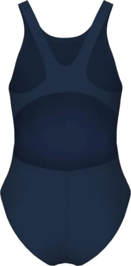 Купальник закритий для дівчат Arena TEAM SWIMSUIT SWIM TECH SOLID темно-синій дитячий 128 см (004764-750)