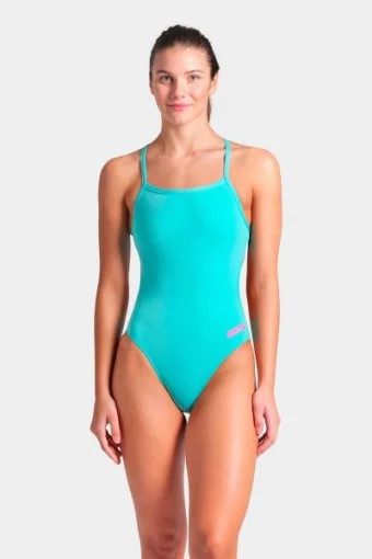 Купальник закритий для жінок Arena TEAM SWIMSUIT CHALLENGE SOLID рожевий Жін 36