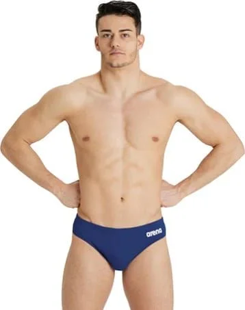 Плавки-сліпи для чоловіків Arena MEN'S TEAM SWIM BRIEFS SOLID синій, білий Чол