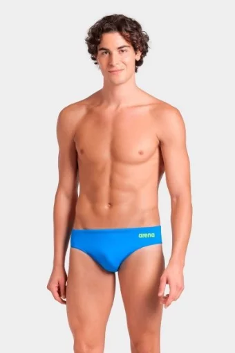 Плавки-сліпи Arena TEAM SWIM BRIEFS SOLID блакитний Чол
