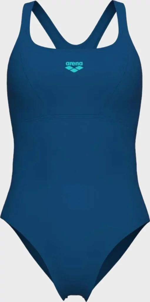 Купальник закритий для жінок Arena SOLID SWIMSUIT CONTROL PRO BAC синій 36 (005910-850)