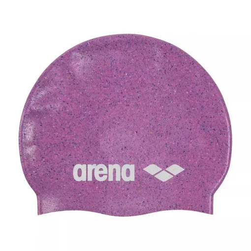 Шапка для плавання Arena SILICONE JR CAP рожевий, мультиколор Діт OSFM