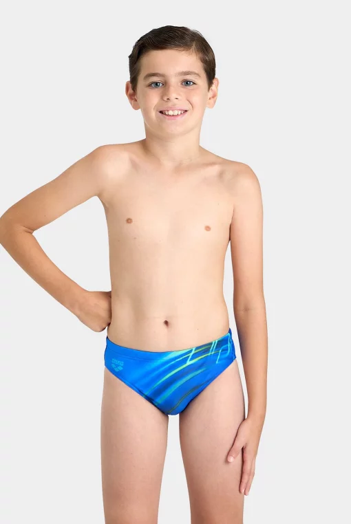 Плавки-сліпи для хлопців Arena SHADING JR SWIM BRIEFS блакитний Діт 128см