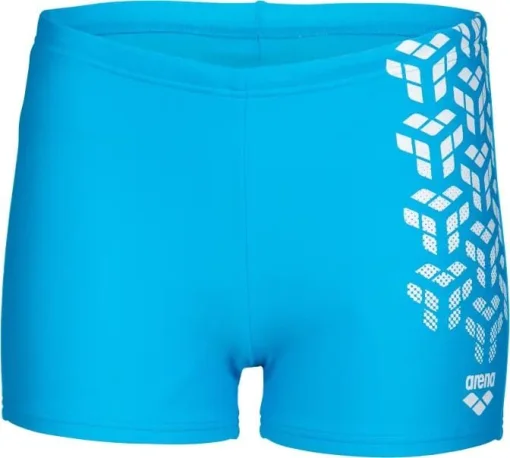 Плавки-шорти для хлопчиків Arena KIKKO V SWIM SHORT GRAPHIC блакитний, білий дитячий 128 см (006720-801)