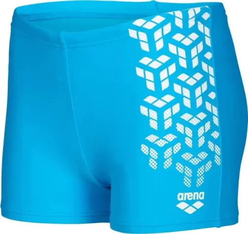 Плавки-шорти для хлопчиків Arena KIKKO V SWIM SHORT GRAPHIC блакитний, білий дитячий 128 см (006720-801)