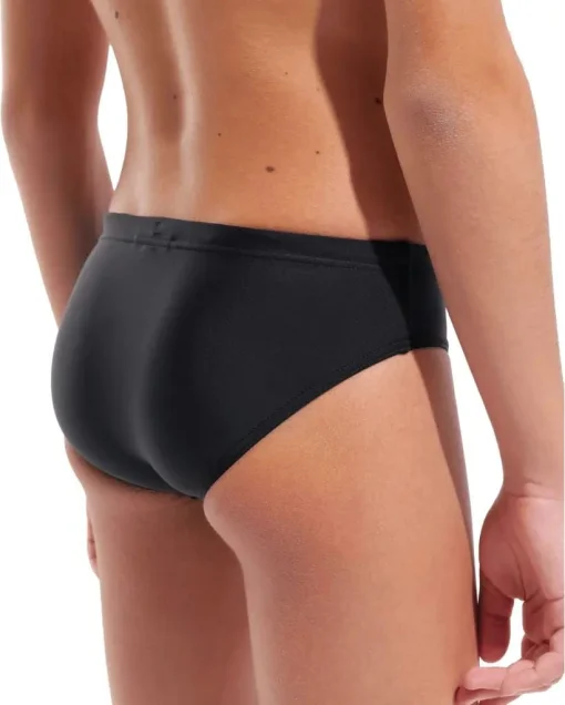 Плавки-сліпи для хлопчиків Arena KIKKO V SWIM BRIEFS GRAPHIC чорний, бірюзовий дитячий 164 см (006722-508)