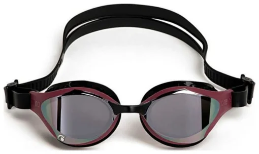 Окуляри для плавання Arena AIR-BOLD SWIPE MIRROR темно-червоний, чорний Уні OFSM