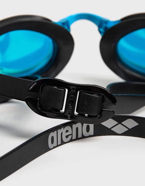 Окуляри для плавання Arena COBRA EDGE SWIPE MIRROR чорний, бірюзовий Уні OSFM