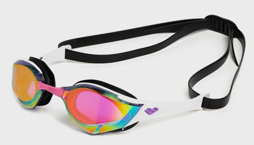 Окуляри для плавання Arena COBRA EDGE SWIPE MIRROR фіолетовий, чорний, білий Уні OSFM