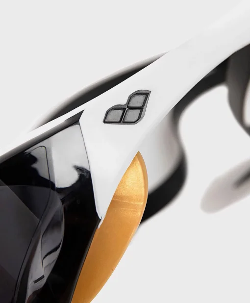 Окуляри для плавання Arena COBRA EDGE SWIPE чорний, білий, золотий Уні OSFM