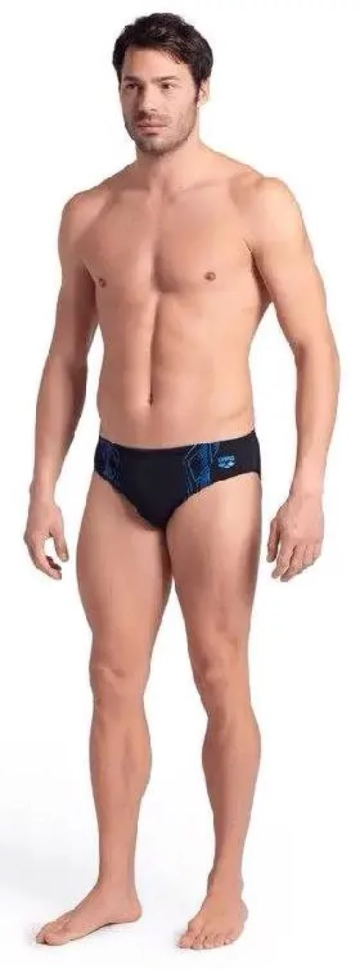 Плавки-сліпи для чоловіків Arena REFLECTING SWIM BRIEFS чорний Чол 80