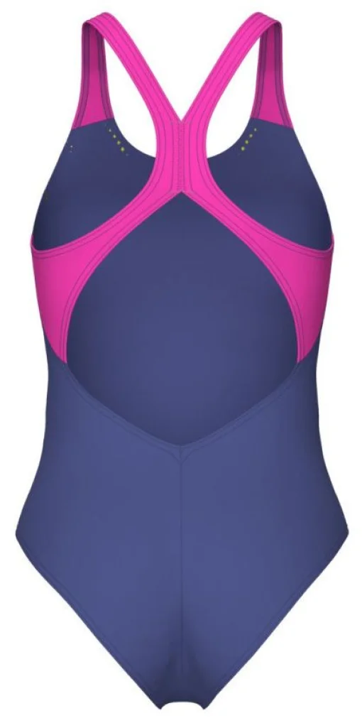 Купальник закритий для жінок Arena SPIDER WEB SWIMSUIT V BACK рожевий Жін 38