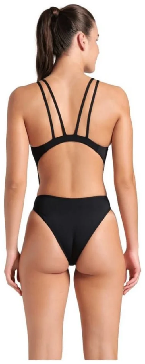 Купальник закритий для жінок Arena SWIMSUIT TECH MULTI SOLID чорний Жін 42