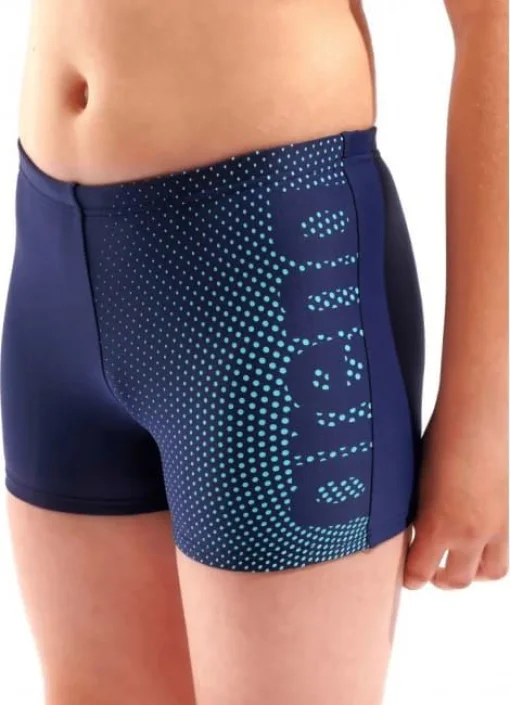 Плавки-шорти для хлопчиків Arena DIM LIGHT SWIM SHORT синій, бірюзовий дитячий 128 см (008147-708)