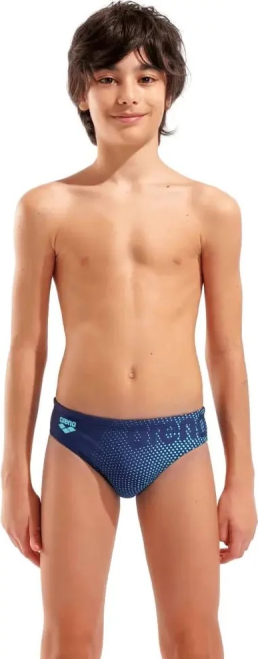 Плавки-сліпи для хлопчиків Arena DIM LIGHT SWIM BRIEFS синій, блакитний дитячий 128 см (008148-708)