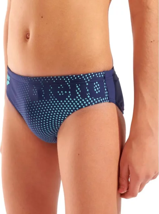 Плавки-сліпи для хлопчиків Arena DIM LIGHT SWIM BRIEFS синій, блакитний дитячий 128 см (008148-708)