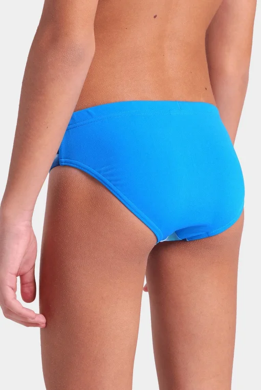 Плавки-сліпи для хлопців Arena FOAM SWIM BRIEFS білий, зелений, бірюзовий Діт 140 см