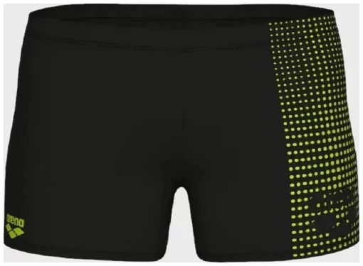 Плавки-шорти для чоловіків Arena FOGGY DOTS SWIM SHORT чорний, жовтий Чол 85